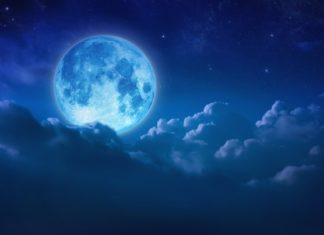 Session de guérison et super pleine lune bleue en Verseau